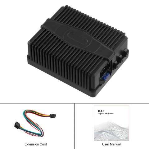 Amplificator digital auto DAP 3.0 compatibil cu navigații Android [9]