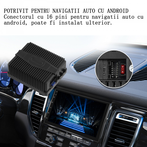 Amplificator digital auto DAP 3.0 compatibil cu navigații Android [6]