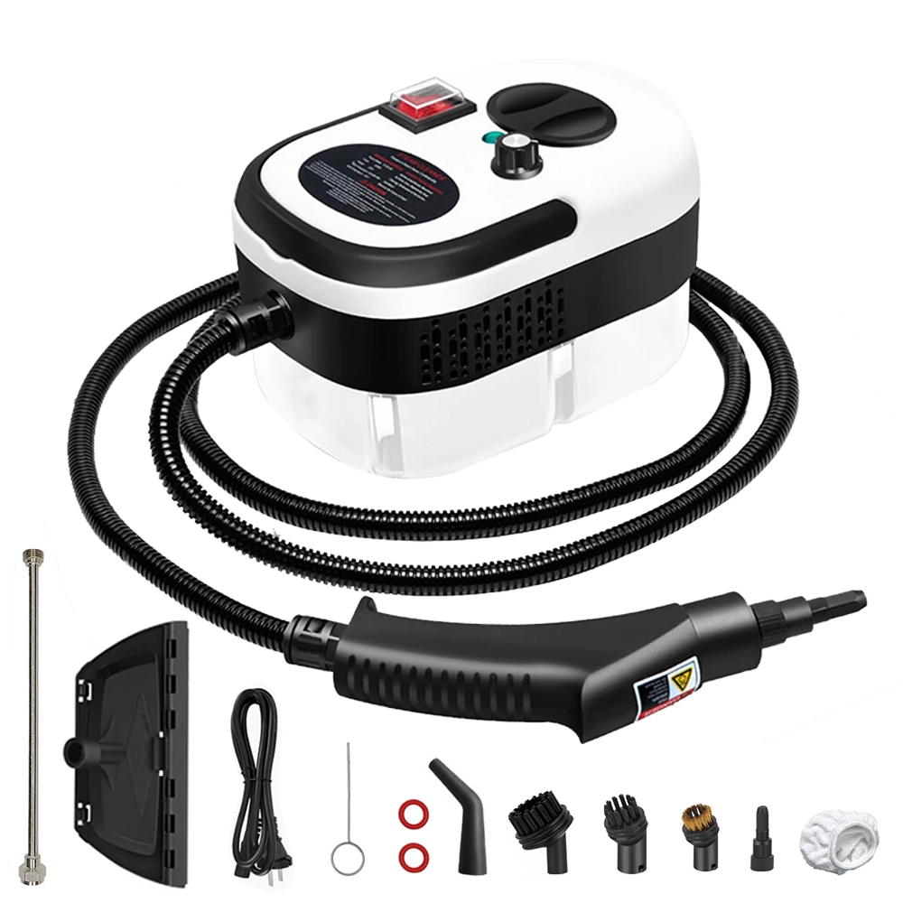 Aspirator - Aparat de curățare cu abur 2500W, 3 BAR, rezervor 1.2L, 6 trepte de reglaj, încălzire rapidă 10-15 secunde