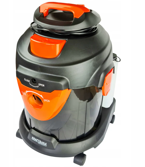 Aspirator cu Spălare 1400W, 20L – Multifuncțional Uscat/Umed, Funcție de Suflare & Filtru HEPA [1]