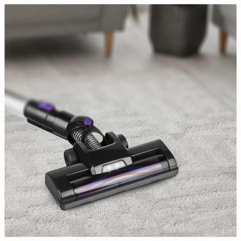 Aspirator vertical fără fir 0.8L – puternic, ușor și silențios [5]