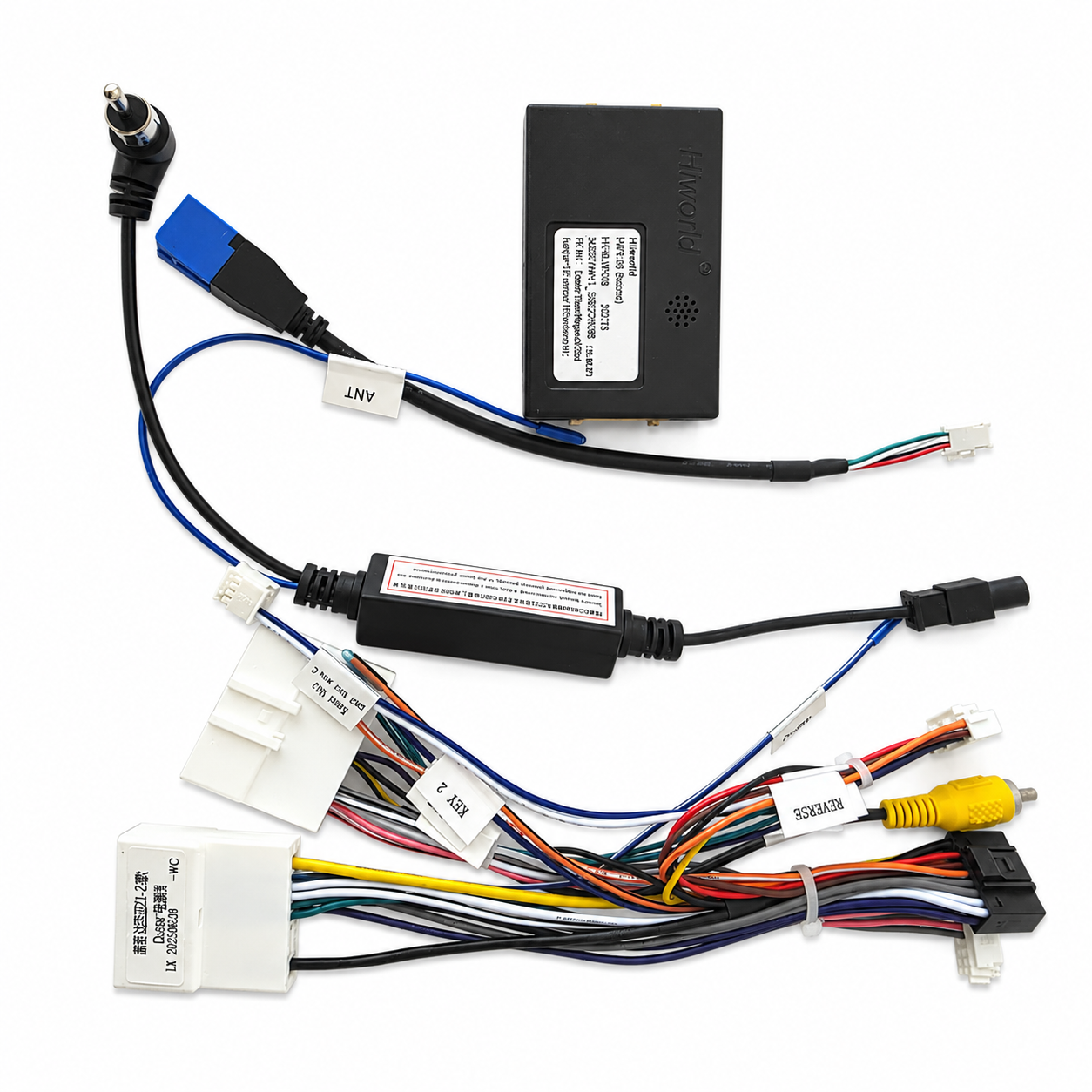 Cablaj Adaptor Dedicat Dacia cu MediaNav Original Păstrează Camera OEM și Funcțiile Mașinii [0]