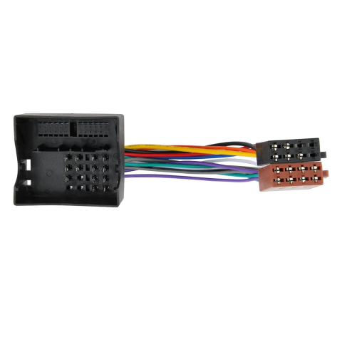 PROMOTII % - Cablu Adaptor ISO pentru Navigație/Radio Auto, Conector Universal 16 Pini, Compatibil cu VW Golf/Passat, Ford Fiesta/Focus, BMW, Jetta