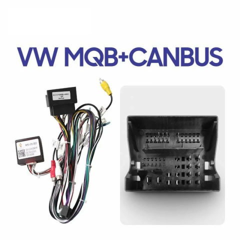 Adaptoare Navigatii - Cablu Plug&Play quadlock+Canbus dedicat Volkswagen MQB