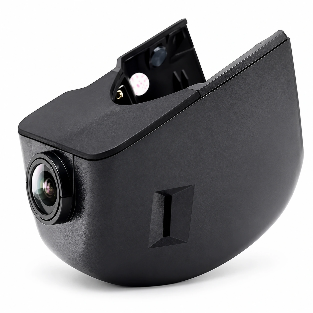 Camere DVR Audi - Cameră auto DVR 4K față + 1080p spate, Wi-Fi, compatibilă Audi A3 / A4L / A6L / Q3 / Q5 / A7 / A8 / R8 – cameră frontală neagră pe fundal alb