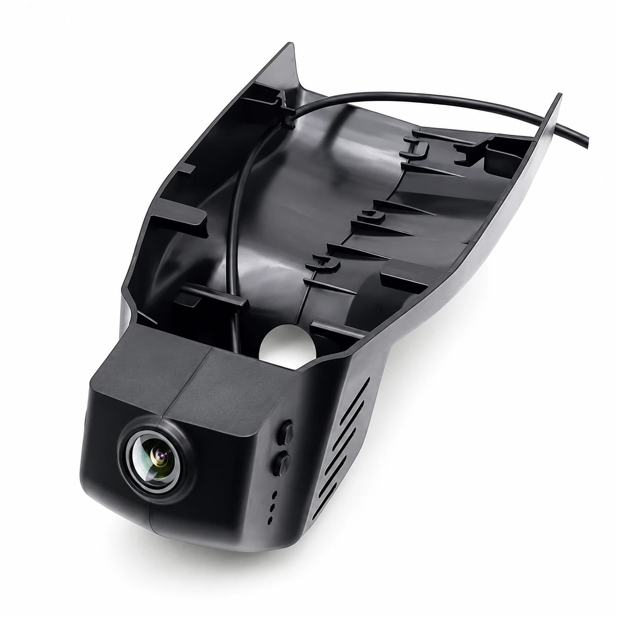 Camere DVR BMW - Camera auto DVR neagră pentru BMW Seria 1 / 3 / 4 / 5 / X3 / X4 / X5 2013–2021, vedere produs pe fundal alb