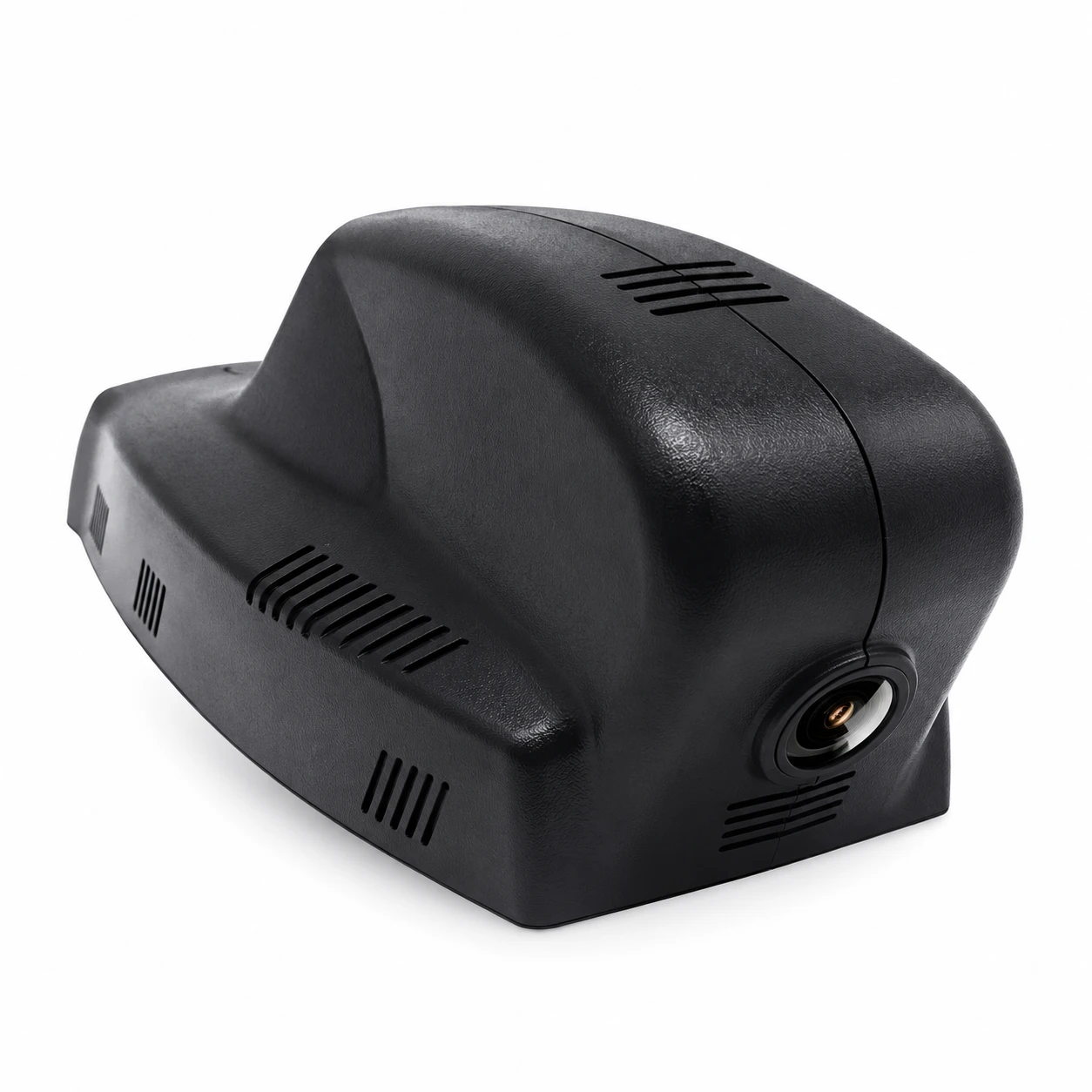Camere DVR BMW - Camera auto DVR neagră pentru BMW Seria 3 / 5 / 7 / X3 / X5 / X6 / GT 2004–2012, vedere produs pe fundal alb