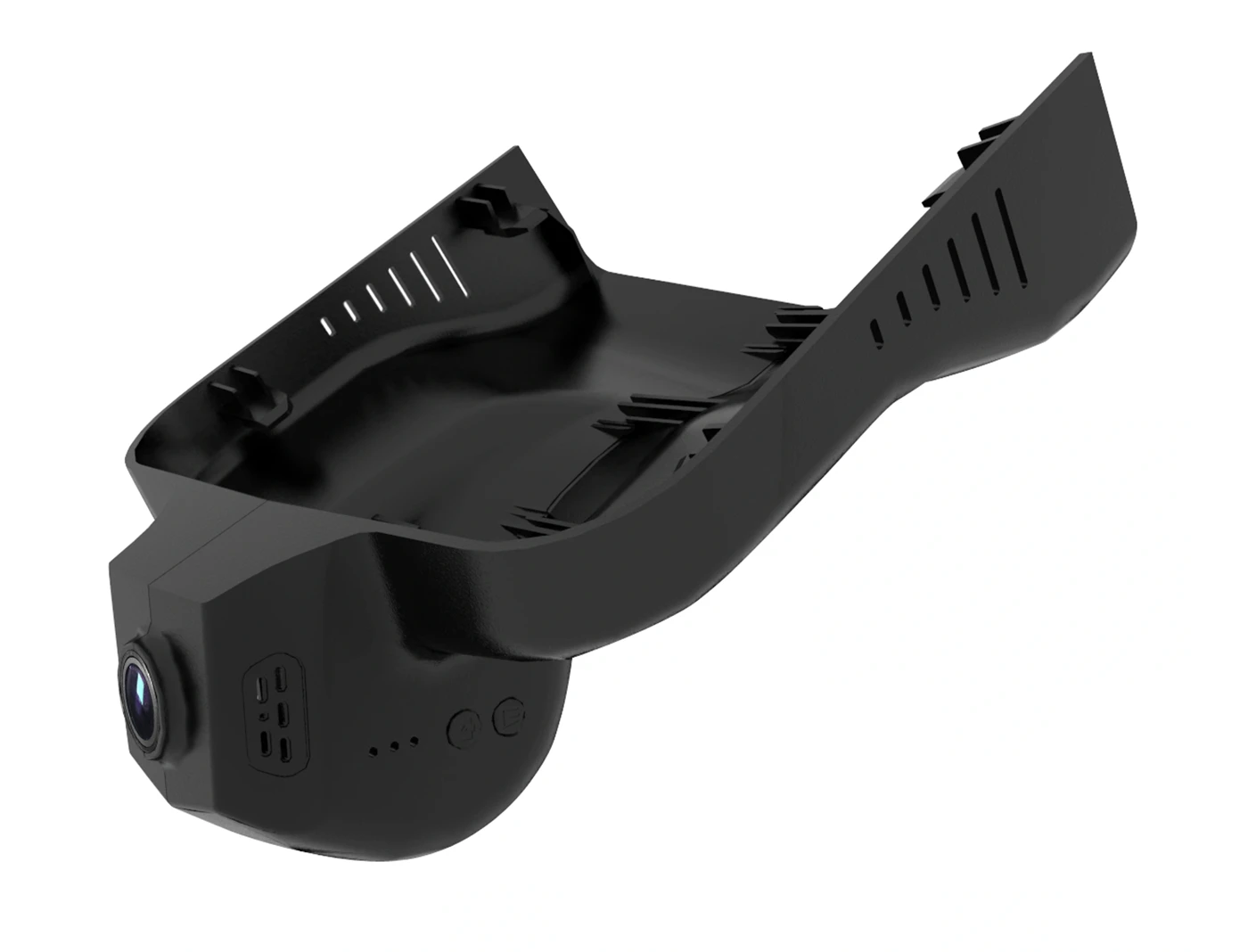 Camere DVR BMW - Camera auto DVR neagră pentru BMW X7 2019, High Version, vedere produs pe fundal alb