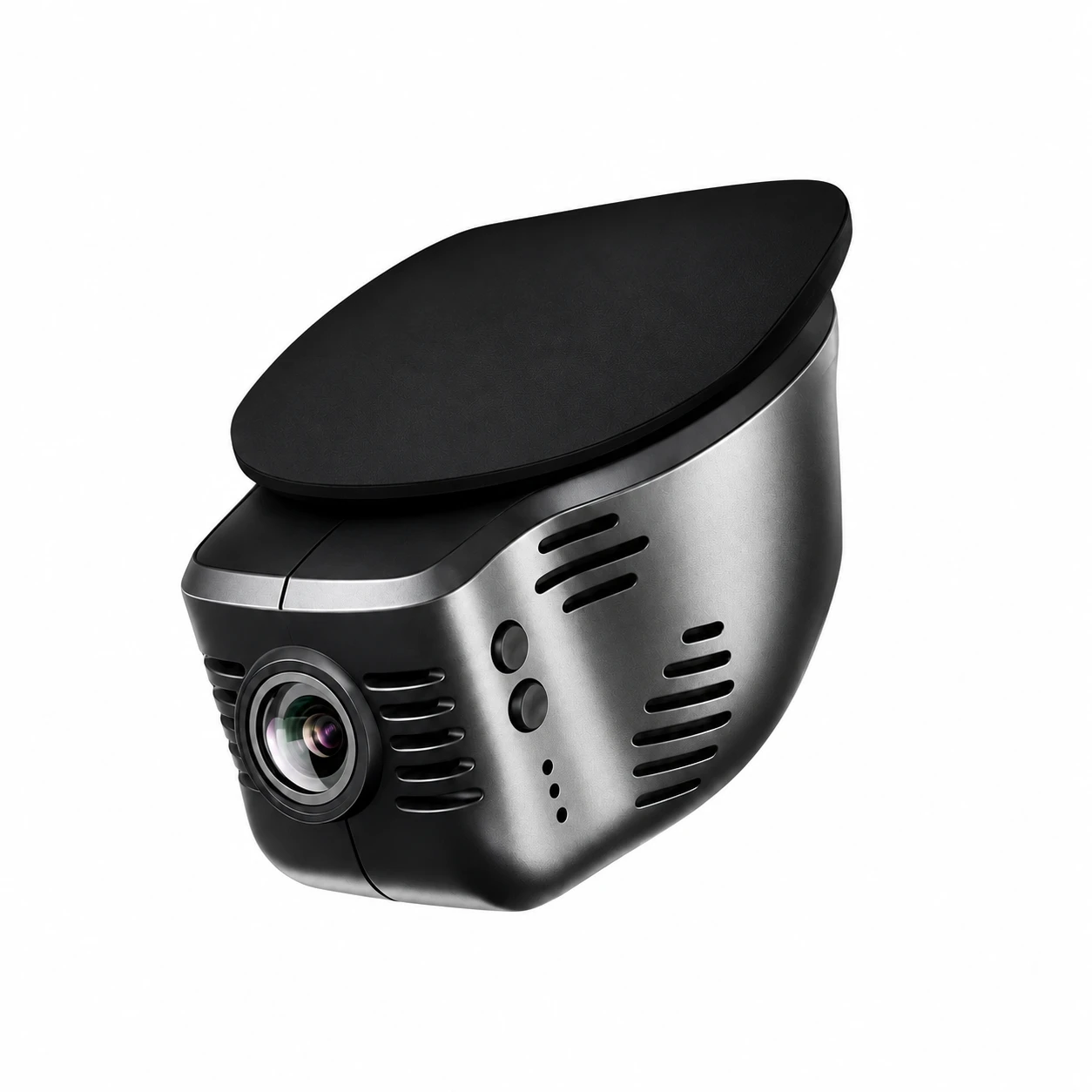 Camere DVR MINI - Camera auto DVR neagră pentru MINI / MINI Cabrio / MINI Countryman 2010–2025, vedere produs pe fundal alb