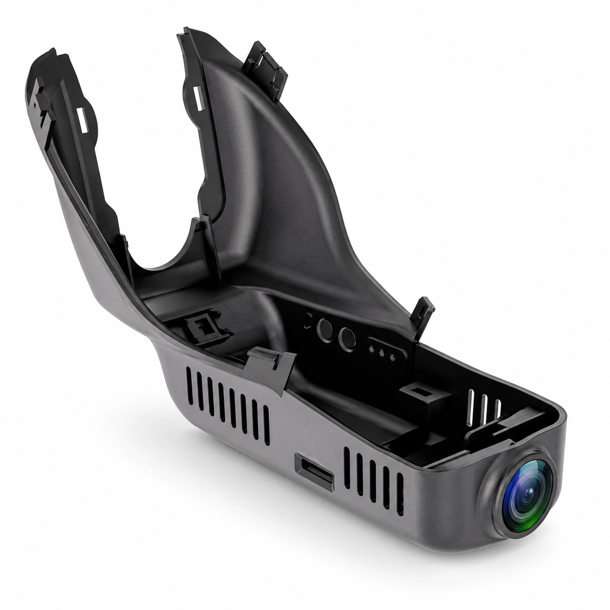 Camere DVR Volvo - Cameră frontală Volvo XC60 High Version, carcasă 6026, negru pe fundal alb