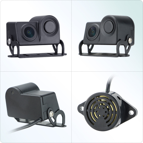 Cameră Auto Marșarier 720P cu Senzor Ultrasonic și Vedere Nocturnă – Unghi Larg, Rezistentă la Apă [2]