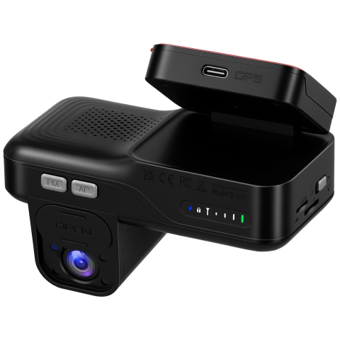 Camera DVR Inregistrare trafic 24/7 1080P FHD, cu cartela SIM 4G, GPS Integra, conexiune OBD 12/24V, control aplicatie Android/IOS, culoare negru [6]