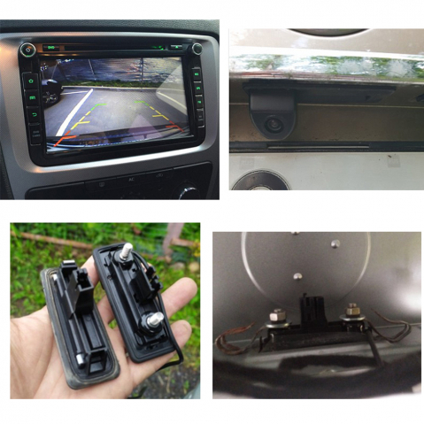Camera marasarier AHD 1080p, unghi larg de 170° dedicata cu Starlight Nightvision pentru Skoda Octavia, Rapid, Fabia, Superb, Yeti, Roomster [4]