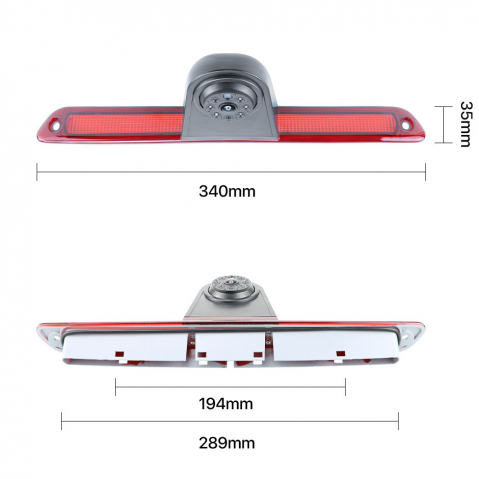Cameră Marșarier AHD 1080p, unghi larg 170° pentru Mercedes Sprinter, VW Crafter, Dodge 2007–2018 [4]