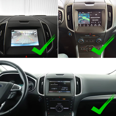 Camera marsarier, dedicata Ford EcoSport (2018-2022), SYNC3-conectare Plug&Play OEM Style 720P AHD, unghi larg de 170 grade [1]