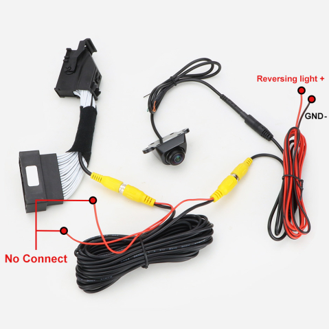 Camera marsarier, dedicata Ford EcoSport (2018-2022), SYNC3-conectare Plug&Play OEM Style 720P AHD, unghi larg de 170 grade [2]