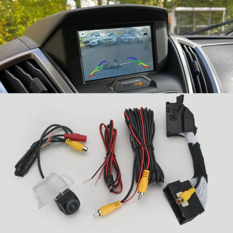 Camera marsarier, dedicata Ford Transit (2018-2024), SYNC3-conectare Plug&Play OEM Style 720P AHD, unghi larg de 170 grade [2]