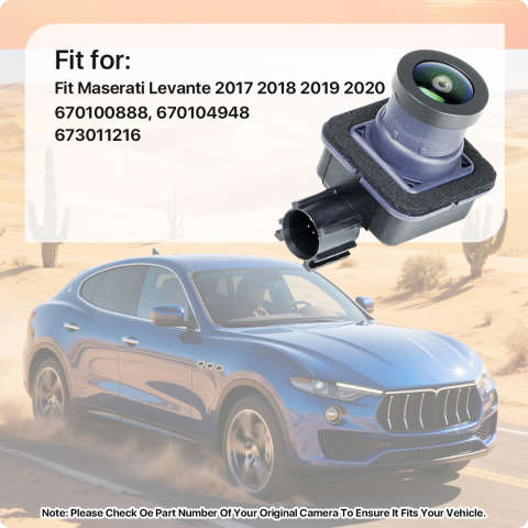 Camera marsarier dedicata Maserati Levante (2017-2018-2019-2020) COD:670100888 OEM [1]