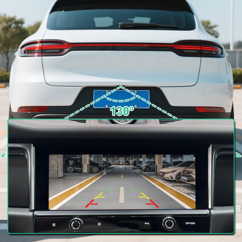 Camera marsarier dedicata Porsche Macan 2015-2020&Lamborghini Huracan 2015-2021 COD:5B980551L OEM [4]