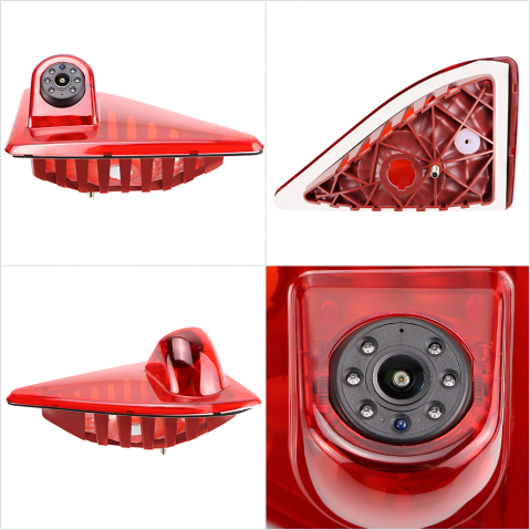 Cameră marșarier dedicată Renault Master / Opel Movano / Nissan NV400, AHD 1080P, unghi larg 170°, viziune nocturnă IR, compatibilă frână stop spate [1]