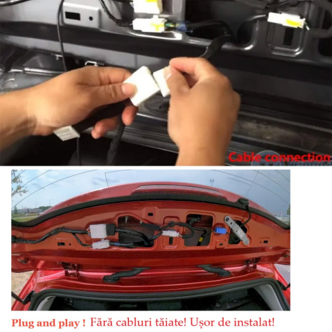 Camera marsarier HD, dedicata Mazda 3 Hatchback (2014-2018), integrare OEM,vedere nocturna,unghi larg [2]