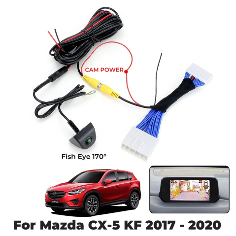 Camera Marsarier - Camera marsarier HD,dedicata Mazda CX-5 (2017-2020),integrare OEM,vedere nocturna,unghi larg