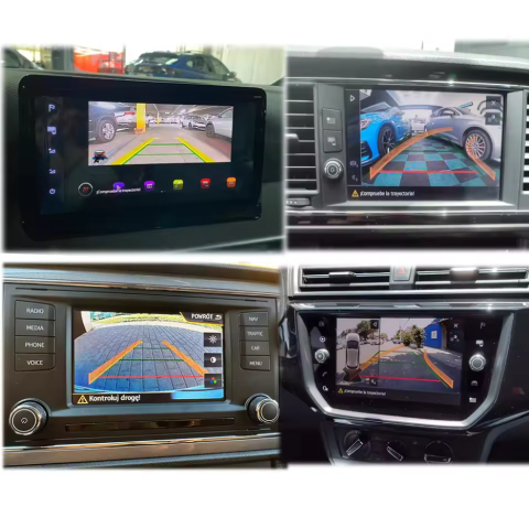 Camera marsarier HD, dedicata Seat Leon MK3 (2015-2020), integrare OEM,vedere nocturna,unghi larg [2]