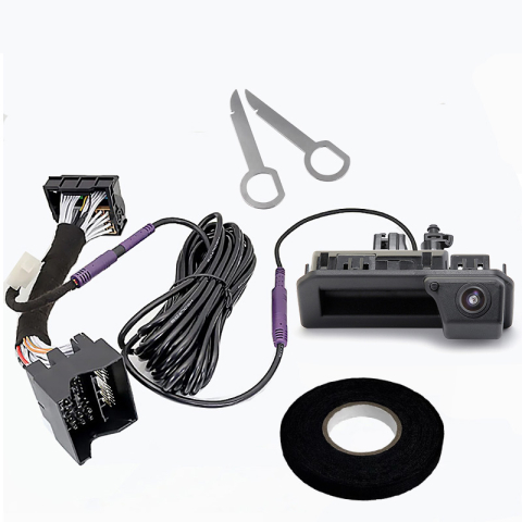 Cameră marsarier HD, dedicata Skoda Karoq (2017-2024), integrare OEM,vedere nocturna,unghi larg [1]