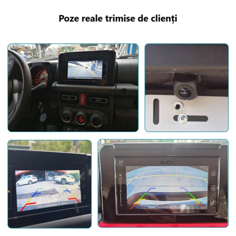 Camera marsarier HD, dedicata Suzuki Jimny (2018-2023), integrare OEM,vedere nocturna,unghi larg [2]