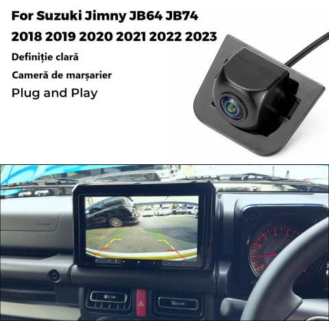 Camera marsarier HD, dedicata Suzuki Jimny (2018-2023), integrare OEM,vedere nocturna,unghi larg [3]