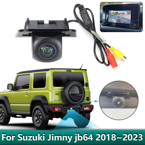 Camera Marsarier - Camera marsarier HD, dedicata Suzuki Jimny (2018-2023), integrare OEM,vedere nocturna,unghi larg
