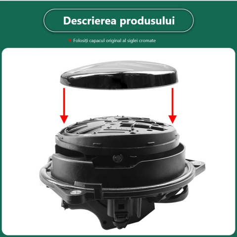Camera marsarier HD, dedicata VW Golf MK7 (2012-2019), integrare OEM,vedere nocturna,unghi larg [3]