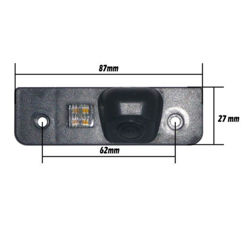 Camera marsarier dedicata Skoda Octavia 2 (2004 - 2008) Octavia 3 Hatchback [1]