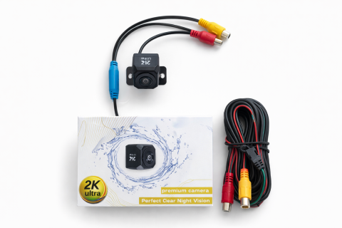 Camera Marsarier - Camera marsarier ULTRA 2K, Unghi larg 170 grade, Night Vision, rezistenta la apa si praft PREMIUM