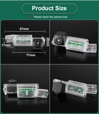 CCameră Marșarier AHD 1080p, Unghi 170° pentru Volkswagen VW Golf 6/7, Passat CC B7/B8, Beetle, Lamando, T-Roc – Viziune Nocturnă, Etanșare IP68 [7]