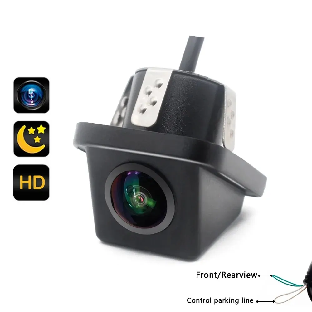 Camera Marsarier - Camera fata/spate, pentru navigatie cu Android, conexiune RCA, rezistenta la apa si praft, night vision 170°