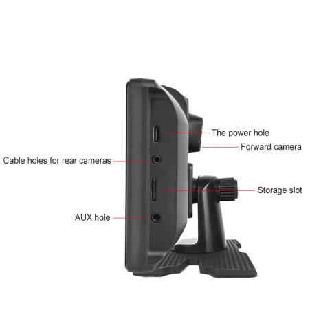 CarPlay si Android Auto Wireless 23.9 cm (9.3 inch) + Camera DVR inregistrare trafic + Card 64 GB Cadou [3]