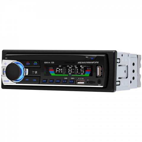 Casetofon auto universal, MP3 PLAYER 1DIN, 60W X4, Bluetooth,USB, CARD SD, AUX, intrare RCA subwoofer [2]