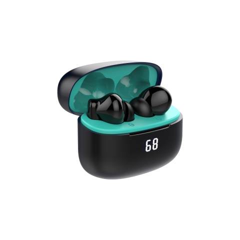 Căști Bluetooth In-Ear cu ANC & ENC – Sunet Clar, Anulare Zgomot și Apeluri HD [1]