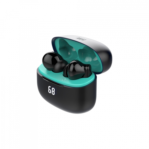 Căști Bluetooth In-Ear cu ANC & ENC – Sunet Clar, Anulare Zgomot și Apeluri HD [3]