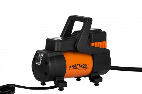 Compresoare aer - Compresor auto 12V portabil cu presiune 200 PSI și debit 45 l/min – ideal pentru anvelope și accesorii