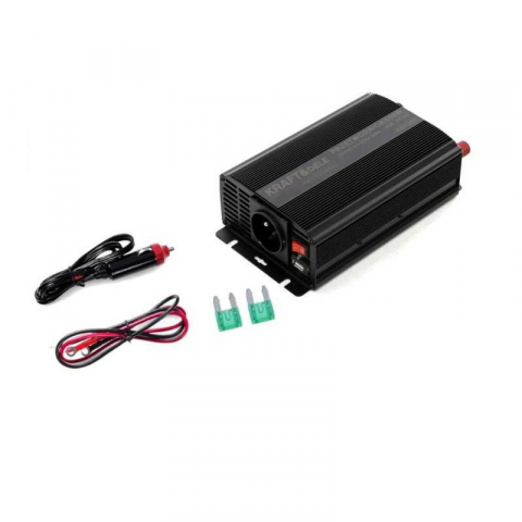 Invertoare auto - Invertor Sinusoidal 12V, 500W Continu, 1000W Impuls – Alimentare Sigură și Eficientă pentru Dispozitive Electrice