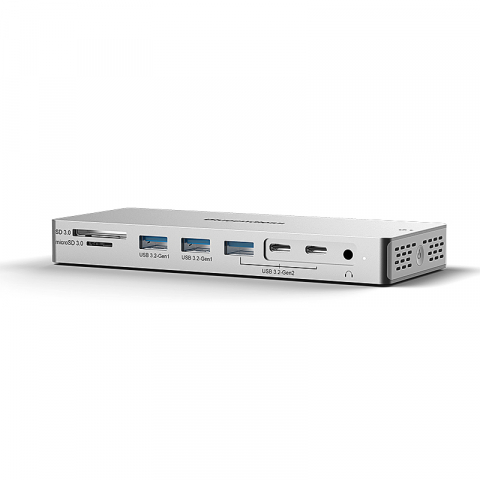 Hub USB C 10Gbps cu HDMI 4K60Hz PD 100W carcasă aluminiu Compatibil Windows Mac Linux Model HC1406 [3]