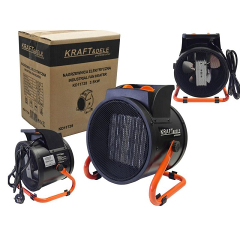 Încălzitor Electric 3500W – Portabil, Termostat, Rapid [6]