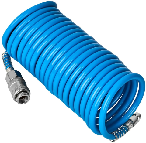 Kit 6 Accesorii Compresor, 1-16 Bar, Furtun Presiune 5m, Pistol de umflat roti [1]