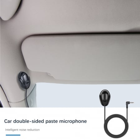 Microfon Extern pentru Navigație și Player Auto cu Conexiune 3.5mm - Sunet Clar și Calitate Superioară pentru Apeluri în Medii Zgomotoase [7]