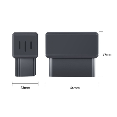 Mini tracker GPS SIM 4G OBD, control de la distanta, istoric traseu, anti-furt, precizie 5 m, GPRS/GSM, standby 30 zile, baterie 300mAh, negru [3]