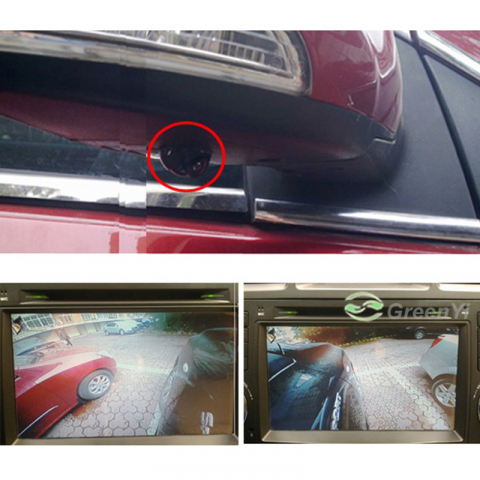 Modul Comutare Cameră Față/Spate – Control Buton pentru Navigație Auto, Activare Video Marșarier [3]