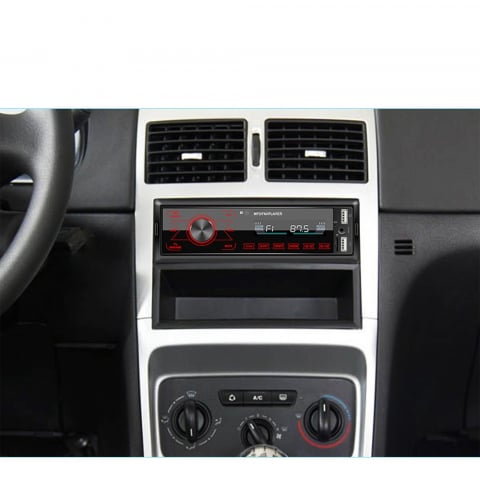 MP3 Player Auto 1DIN cu Bluetooth, Handsfree, USB, SD, AUX, FM Radio 7 culori cu butoane frontale touch – Model M10 [3]