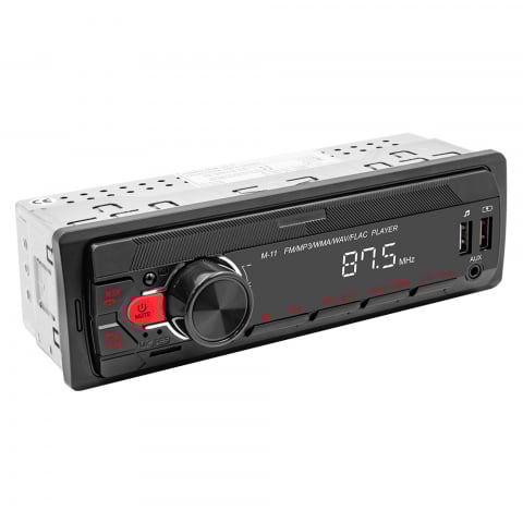 MP3 Player Auto cu Bluetooth, Control prin Aplicație Mobilă, USB, AUX, FM Radio și Lumini RGB – Model M11 [1]